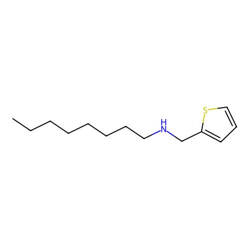 N-(2-Thienylmethyl)-1-octanamine structure