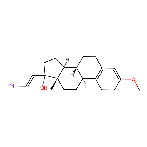 17-Iodovinylestradiol-3-methyl ether structure