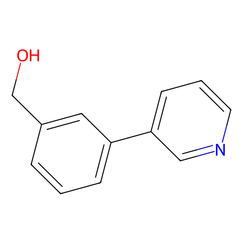 (3-Pyrid-3-ylphenyl)methanol structure