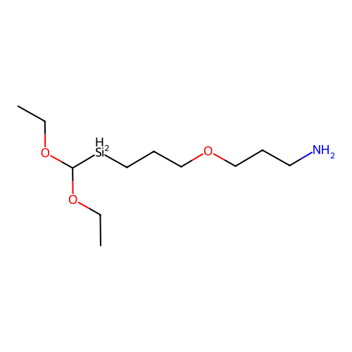 3-[3-(Diethoxymethylsilyl)propoxy]propan-1-amine structure