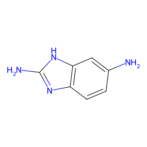 1H-1,3-benzodiazole-2,5-diamine structure
