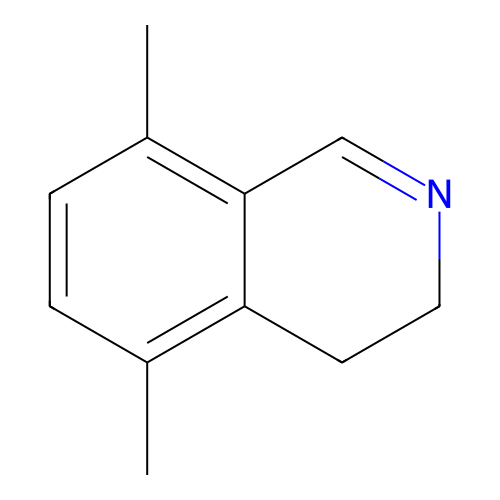 5,8-Dimethyl-3,4-dihydroisoquinoline structure
