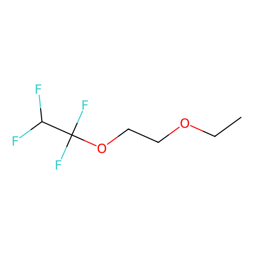 1-Ethoxy-2-(1,1,2,2-tetrafluoroethoxy)ethane structure