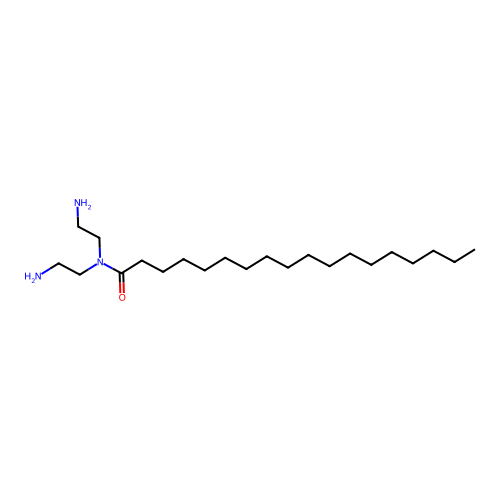 N,N-Bis(2-aminoethyl)stearamide structure