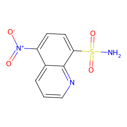 5-Nitroquinoline-8-sulfonamide structure