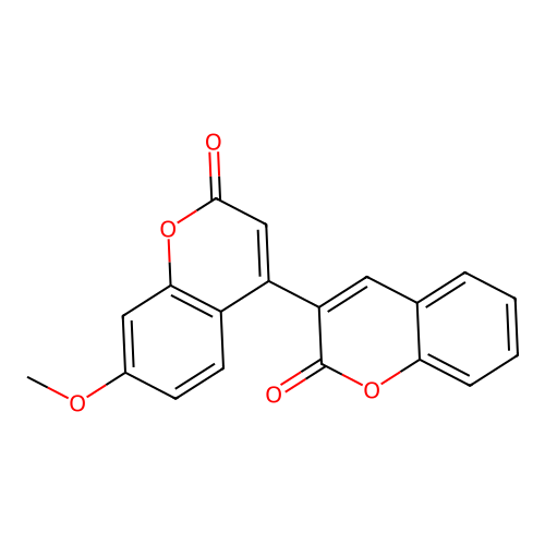 7-Methoxy-4-(2-oxochromen-3-yl)chromen-2-one structure