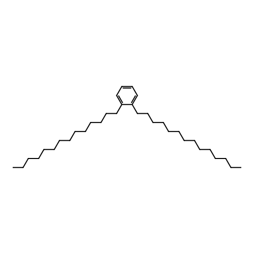 1,2-Ditetradecylbenzene structure