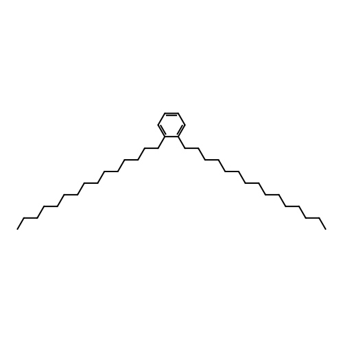 1,2-Dipentadecylbenzene structure