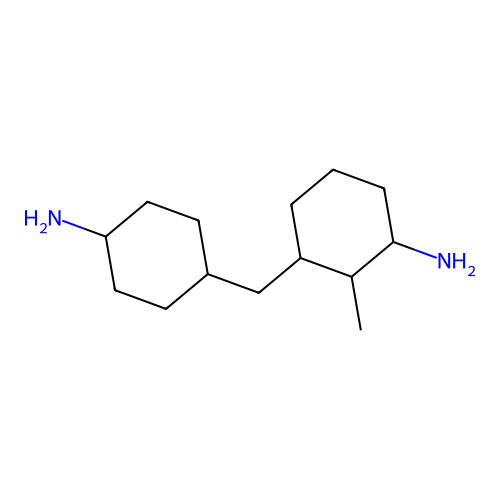 3-((4-Aminocyclohexyl)methyl)-2-methylcyclohexylamine structure