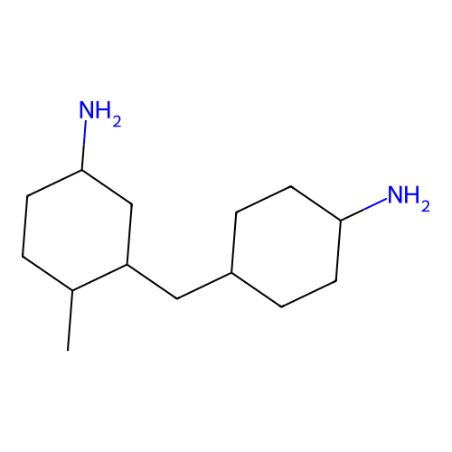 3-((4-Aminocyclohexyl)methyl)-4-methylcyclohexylamine structure