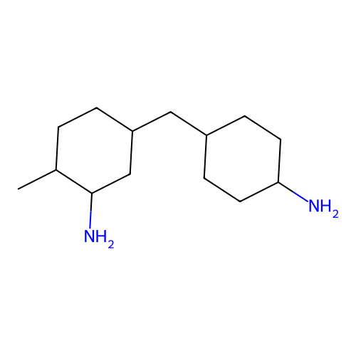 5-((4-Aminocyclohexyl)methyl)-2-methylcyclohexylamine structure