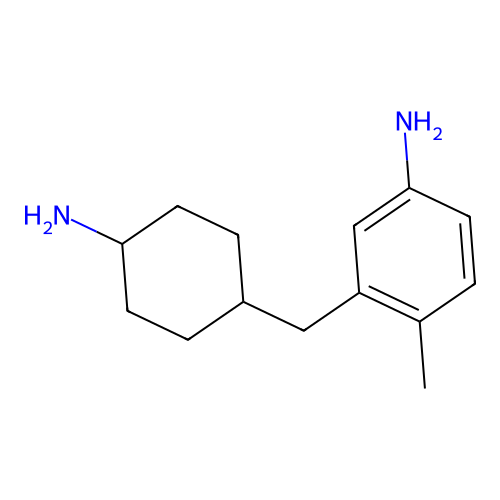3-((4-Aminocyclohexyl)methyl)-p-toluidine structure