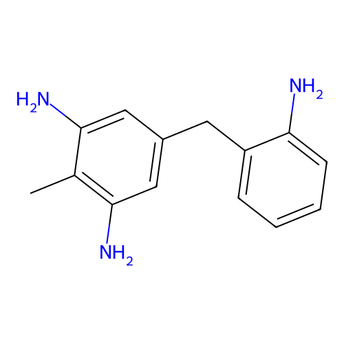 5-[(2-Aminophenyl)methyl]-2-methylbenzene-1,3-diamine structure