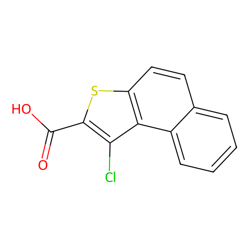 1-Chloronaphtho[2,1-b]thiophene-2-carboxylic acid structure