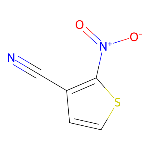 2-Nitrothiophene-3-carbonitrile structure