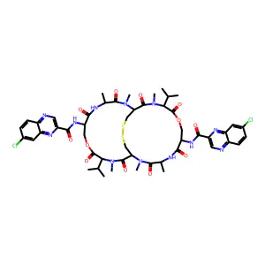 Bis(7-chloro)triostin A structure