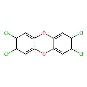 Dibenzo(b,e)(1,4)dioxin, 2,3,7,8-tetra(chloro-37Cl)- structure