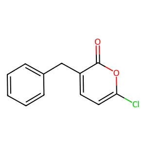 3-Benzyl-6-chloro-2-pyrone structure