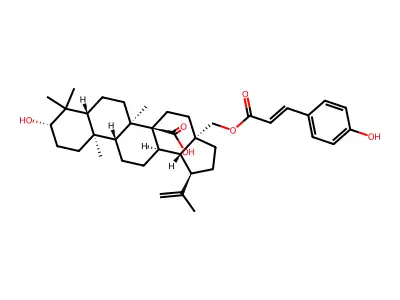 3-hydroxy- lup-20 -en-27-oicacid structure