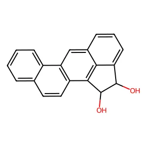 Benz(j)aceanthrylene-1,2-diol, 1,2-dihydro- structure