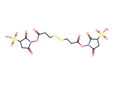 3,3'-Dithiobis(sulfosuccinimidyl propionate) structure