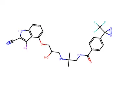Icyp-diazirine structure