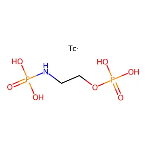 technetium Tc 99m N-phosphorylaminoethyl phosphate structure