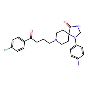 4-Iodospiperone structure