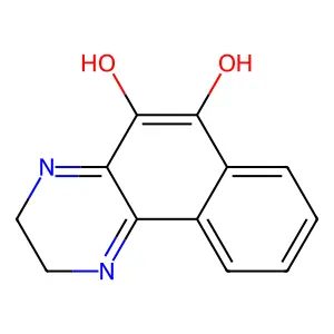 1,2,3,4-Tetrahydrobenzo[f]quinoxaline-5,6-dione structure
