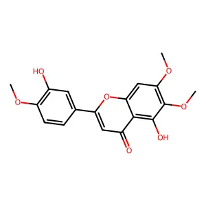 泽兰黄素 structure