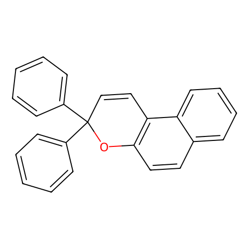 3H-Naphtho[2,1-b]pyran, 3,3-diphenyl- structure