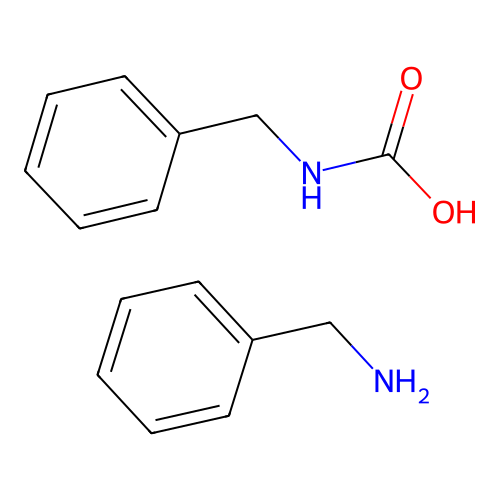 Benzylcarbamic acid;phenylmethanamine structure