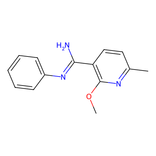 2-Methoxy-6-methyl-N-phenyl-3-pyridinecarboximidamide structure