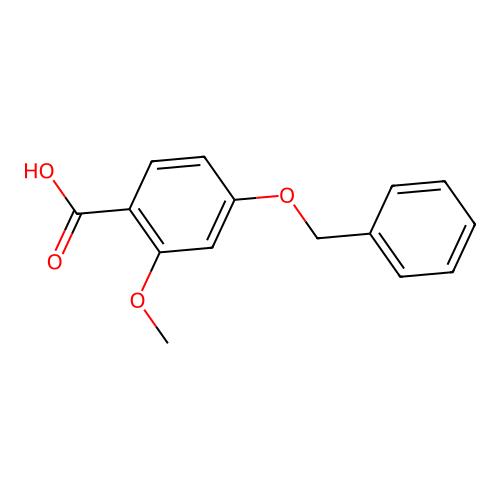4-Benzyloxy-2-methoxy-benzoic acid structure