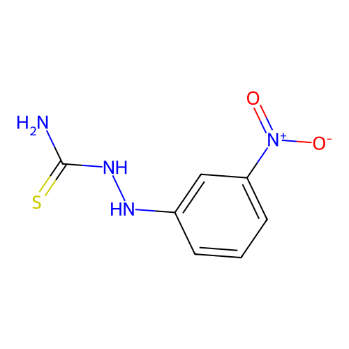 2-(3-Nitrophenyl)-1-hydrazinecarbothioamide structure