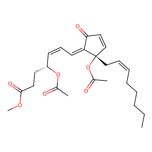 Clavulone IV structure