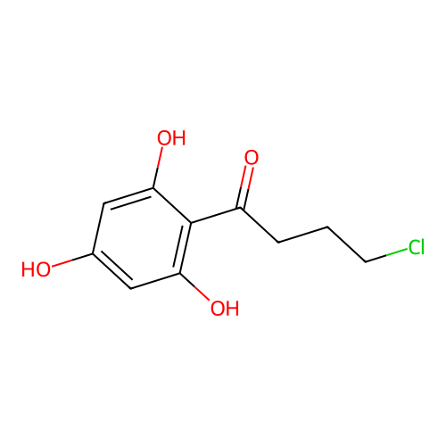 4-Chloro-2',4',6'-trihydroxybutyrophenone structure