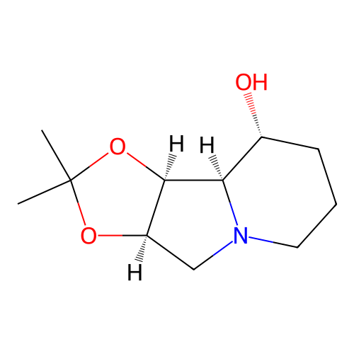 1,2-Isopropylidene Swainsonine structure