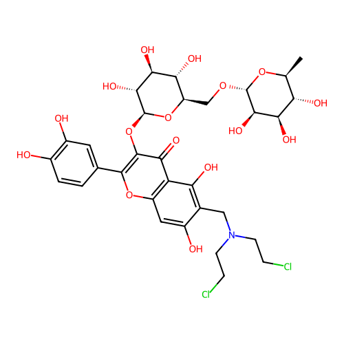 Rutin-N-mustard structure