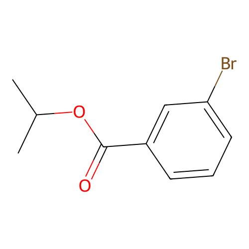Isopropyl 3-bromobenzoate structure