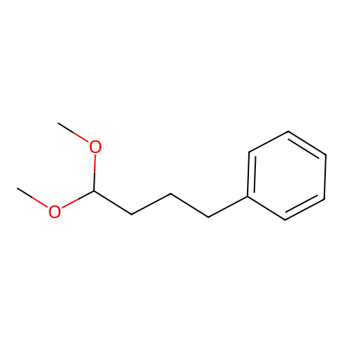 4,4-Dimethoxybutylbenzene structure