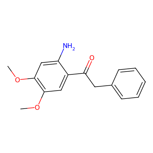 1-(2-Amino-4,5-dimethoxyphenyl)-2-phenylethanone structure
