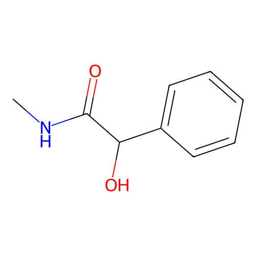 2-hydroxy-N-methyl-2-phenylacetamide structure