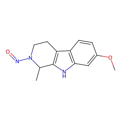 2-Nitroso-1,2-dihydroharmaline structure