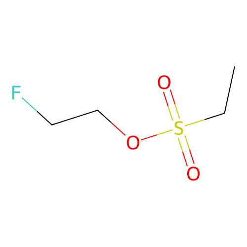 2-Fluoroethyl ester ethanesulfonic acid structure