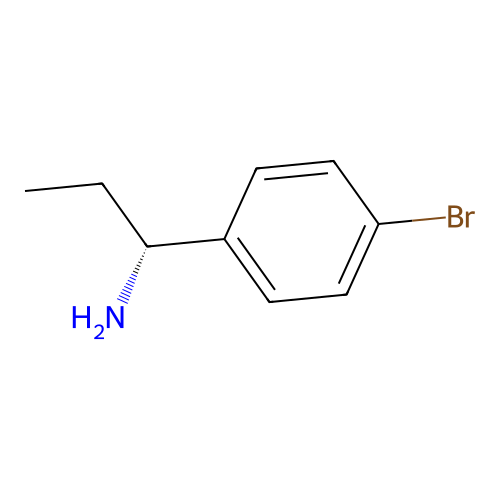 (1R)-1-(4-bromophenyl)propan-1-amine structure