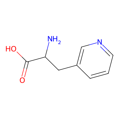 beta-(3-Pyridyl)-DL-alanine structure