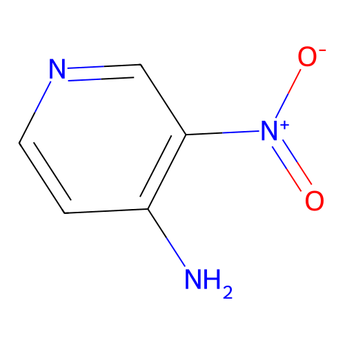 4-Amino-3-nitropyridine structure