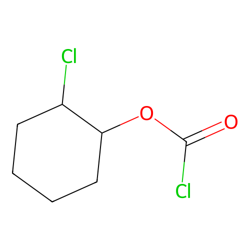 2-Chlorocyclohexyl chloroformate structure