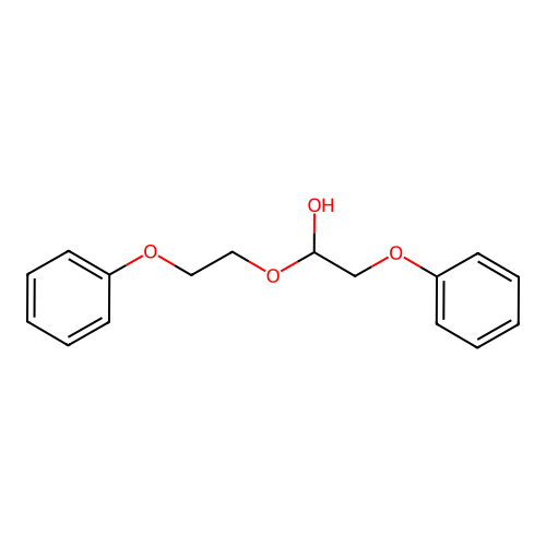 2-Phenoxy-1-(2-phenoxyethoxy)ethanol structure